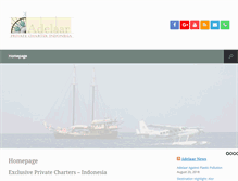 Tablet Screenshot of private-charter-indonesia.com